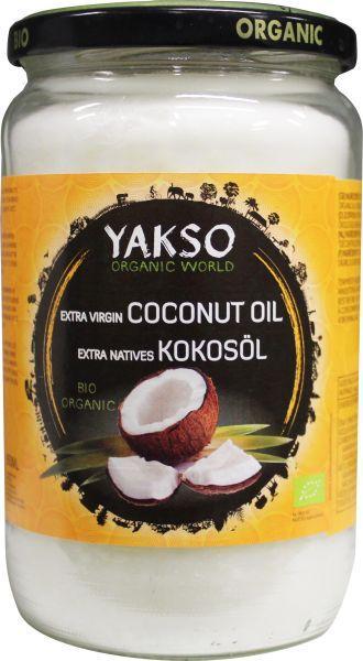 Yakso Kokosolie extra vierge bio 650 Milliliter