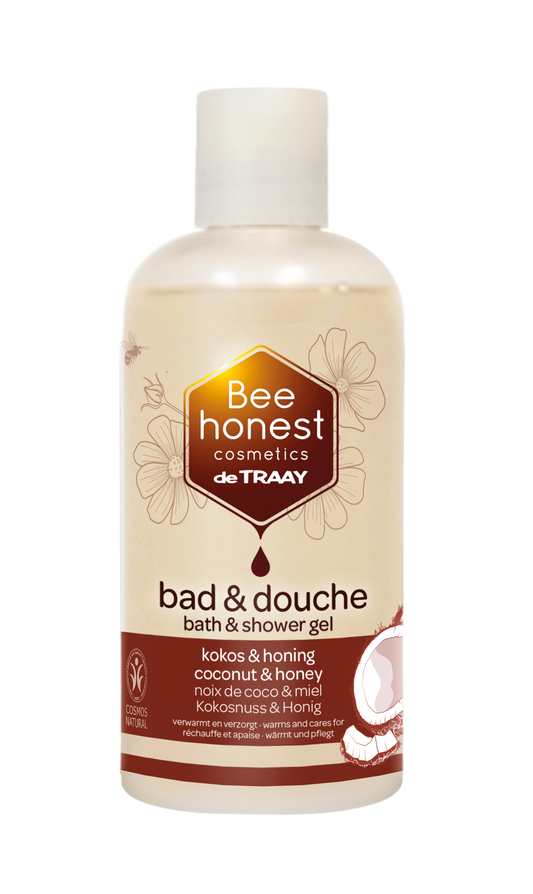 Traay Bee Honest Bad / douche kokos / honing 250.00 Milliliter