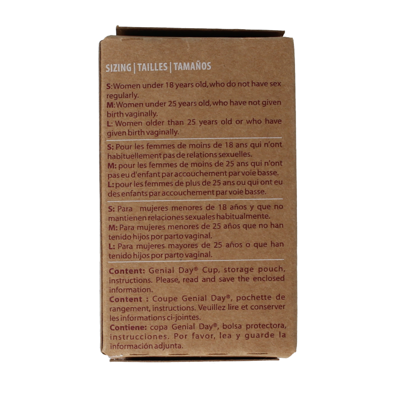 Gentle Day Menstruatie cup M 1 Stuks