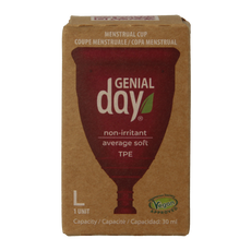 Gentle Day Menstruatie cup L 1.00 Stuks