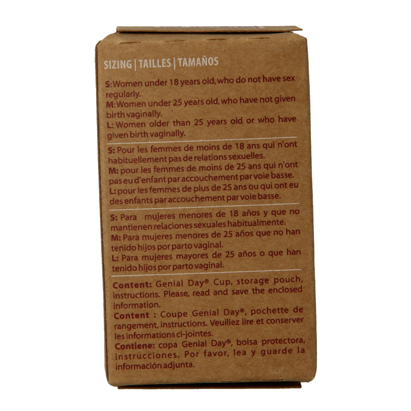 Gentle Day Menstruatie cup L 1 Stuks