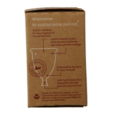 Gentle Day Menstruatie cup L 1.00 Stuks
