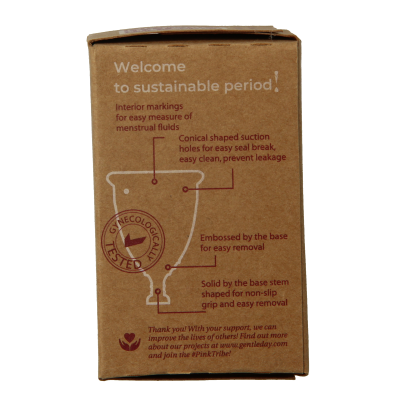 Gentle Day Menstruatie cup L 1 Stuks