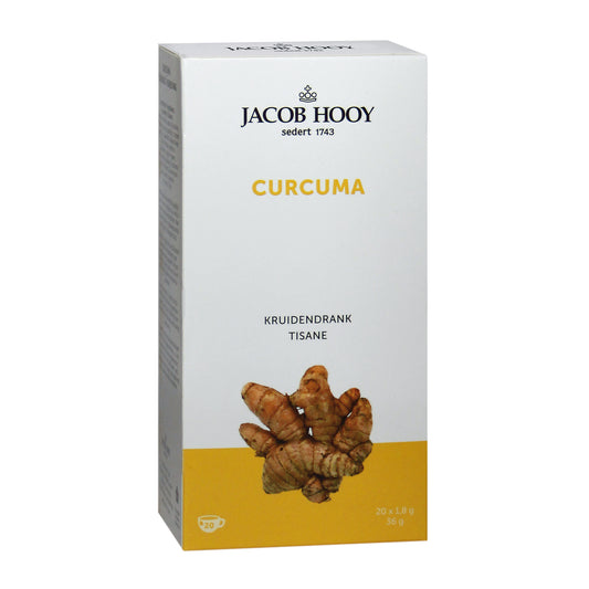 Jacob Hooy Curcuma theezakjes gold 20.00 Zakjes
