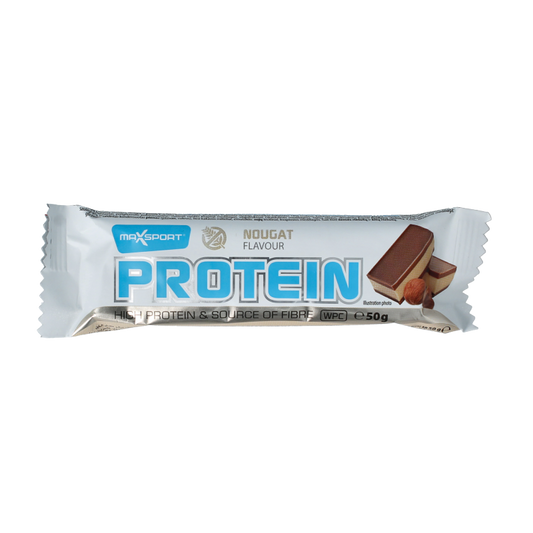 Max Sport Proteine GF reep nougat 50 Gram