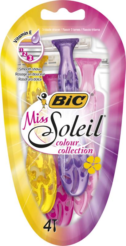BIC Miss soleil color collection scheermesjes 4.00 Stuks