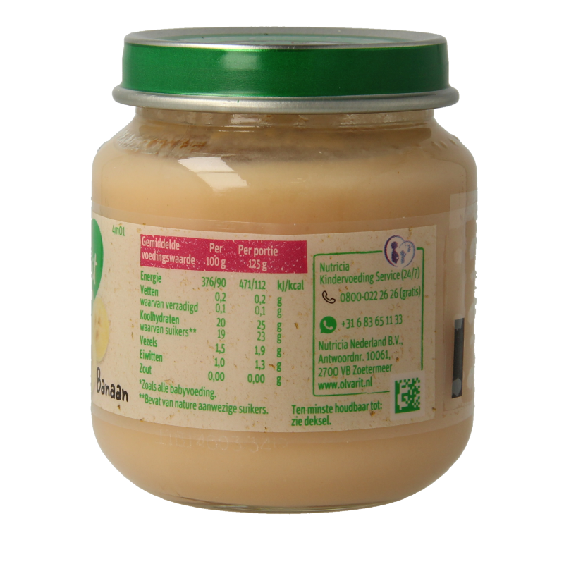 Olvarit Banaan 4M01 125 Gram