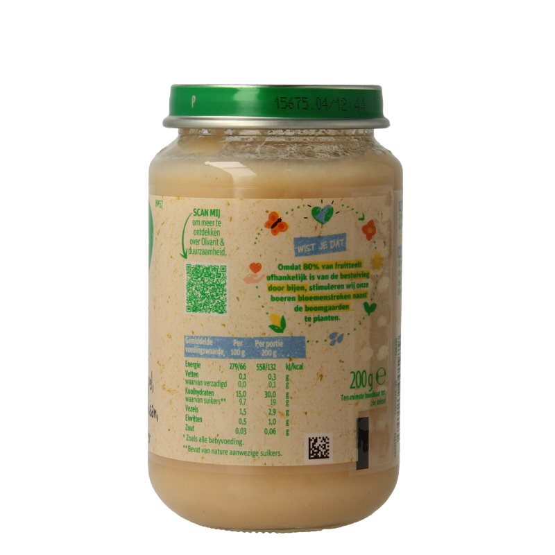 Olvarit Appel banaan peer 8M57 200 Gram