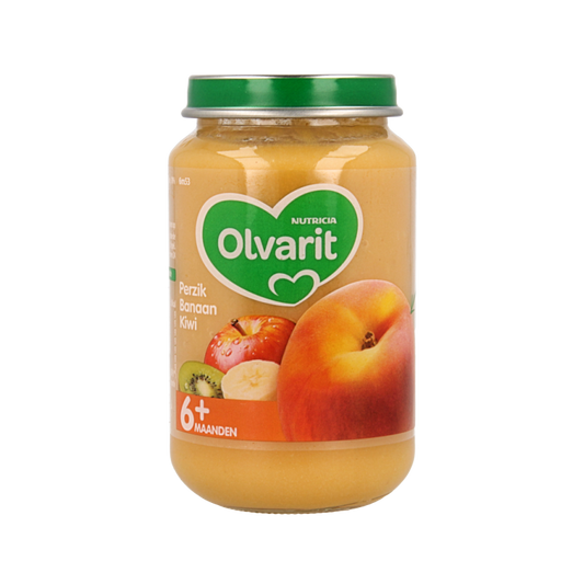 Olvarit Perzik banaan kiwi 6M53 200 Gram