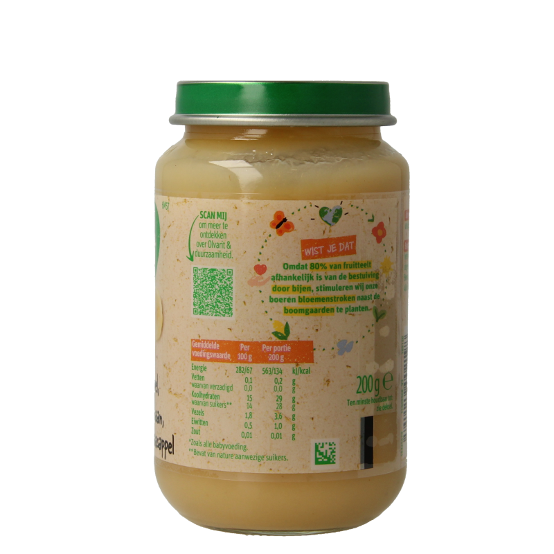 Olvarit Appel banaan sinaas 6M57 200 Gram