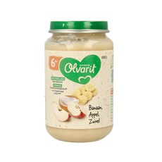 Olvarit Banaan appel yoghurt 6M50 200.00 Gram
