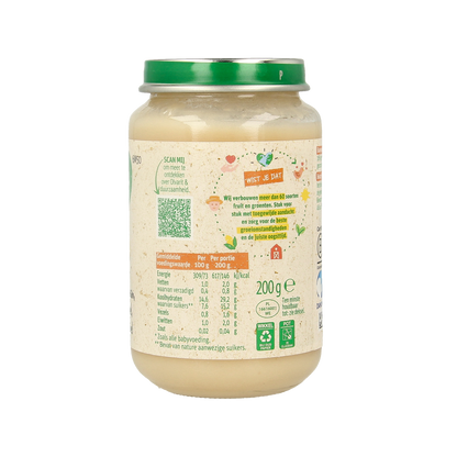 Olvarit Banaan appel yoghurt 6M50 200.00 Gram