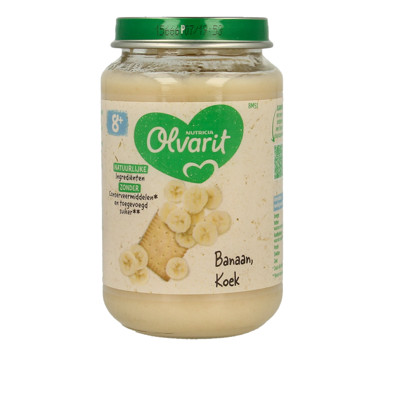 Olvarit Banaan koek 8M51 200 Gram