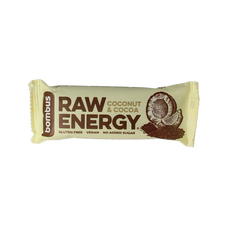 Bombus Raw energy bar coconut & cocoa 50.00 Gram