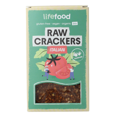 Lifefood Life crackers Italiaans raw bio 90.00 Gram