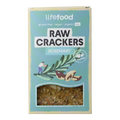 Lifefood Life crackers rozemarijn raw bio 90.00 Gram