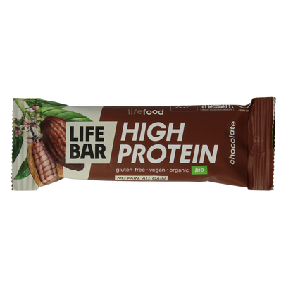 Lifefood Lifebar proteine chocolade bio 40.00 Gram