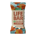 Lifefood Lifebar oatsnack proteine salted caramel crisp bio 40 Gram