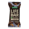 Lifefood Lifebar oatsnack proteine chocolate delight bio 40 Gram