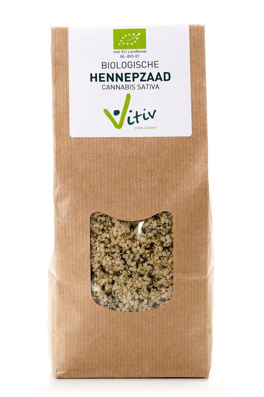 Vitiv Hennepzaad bio 250 Gram