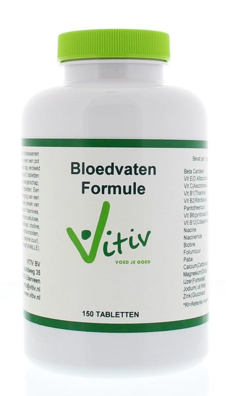 Vitiv Bloedvaten formule 150 Tabletten