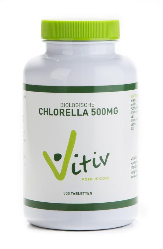 Vitiv Chlorella 500mg 500 Tabletten