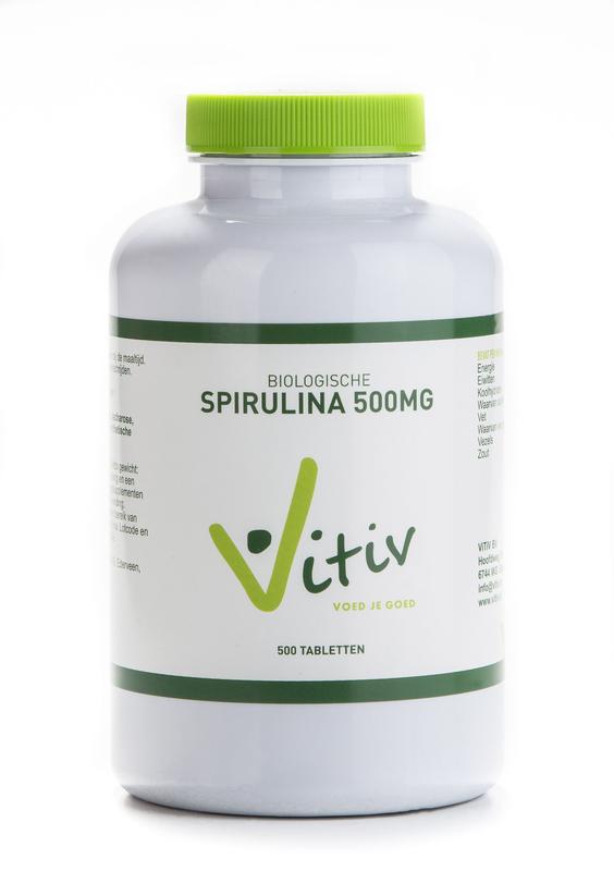 Vitiv Spirulina 500mg bio 250 Tabletten