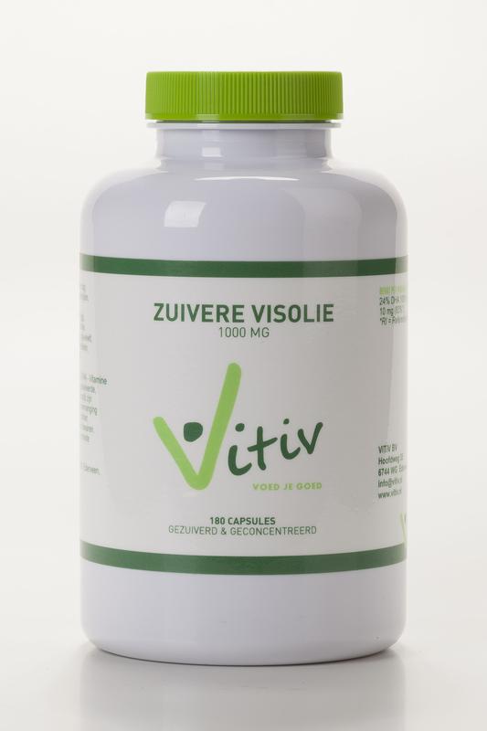 Vitiv Zuivere visolie 1000mg 100 Capsules