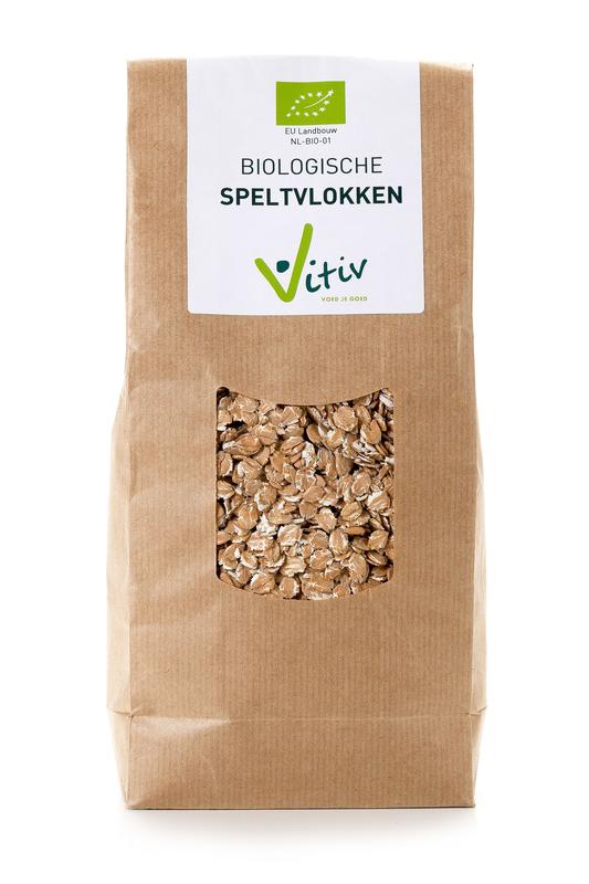 Vitiv Speltvlokken bio 500.00 Gram