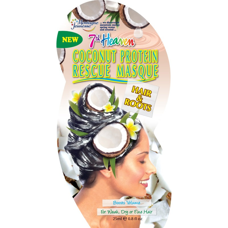 Montagne 7th Heaven haarmasker rescue coconut protein 25 Milliliter