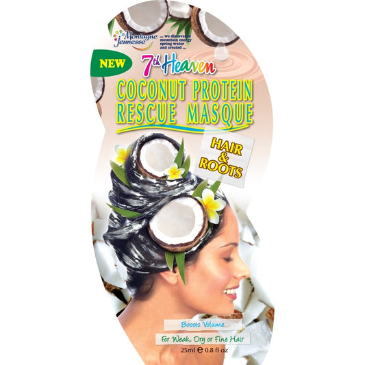 Montagne 7th Heaven haarmasker rescue coconut protein 25 Milliliter