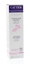 Cattier Dagcreme kalmerend gevoelige huid 50 Milliliter