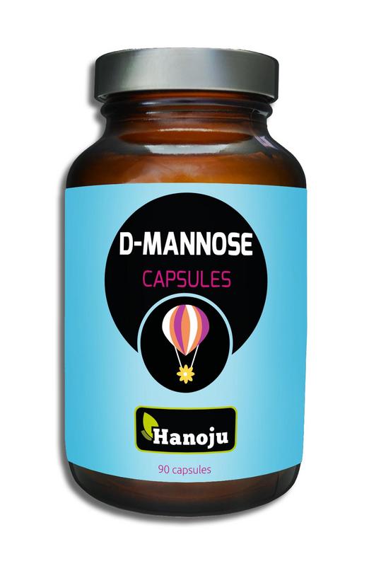 Hanoju D-Mannose 500mg 90 Capsules