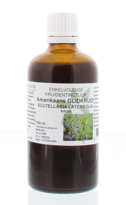 Cruydhof Scutellaria / Amerikaans glidkruid tinctuur 100 Milliliter