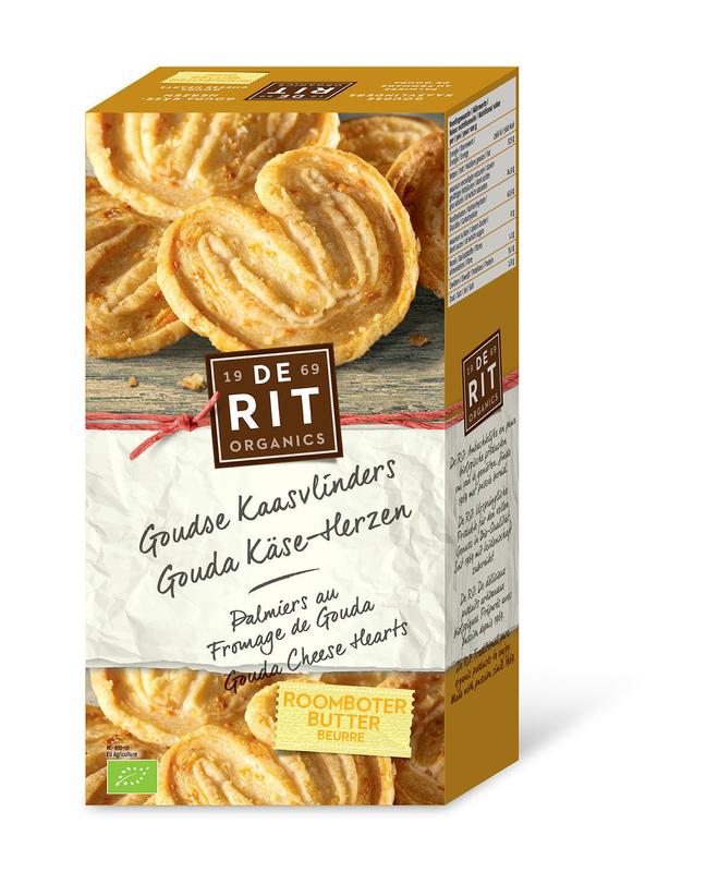 De Rit Goudse kaasvlinders bio 100 Gram