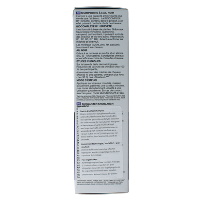 Bioxcin Shampoo zwarte knoflook 300.00 Milliliter