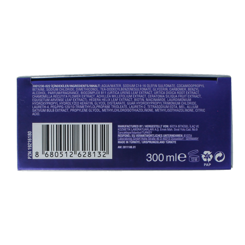 Bioxcin Shampoo zwarte knoflook 300 Milliliter