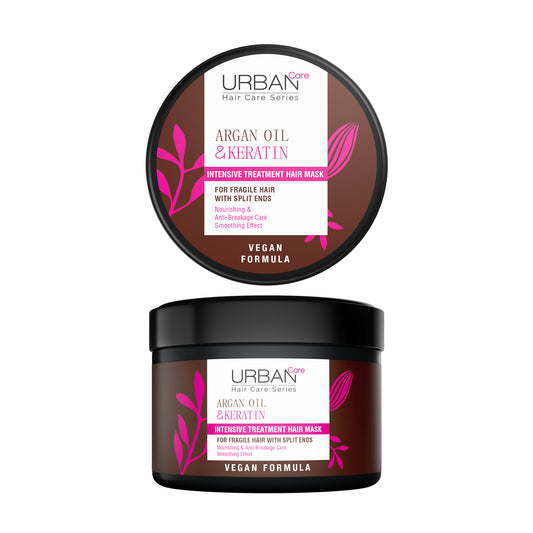 Urban Care Argan oil & keratin haircare mask 230 Milliliter