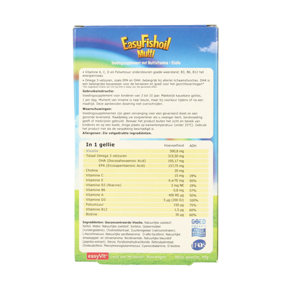 EasyVit Easyfishoil multi 30 Gummies