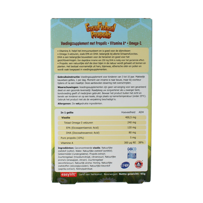 EasyVit Easyfishoil propolis 30 Gummies