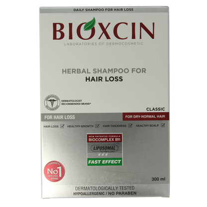 Bioxcin Shampoo normaal/droog haar 300.00 Milliliter