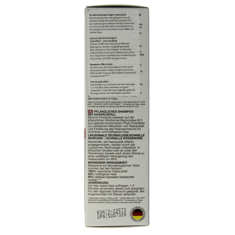 Bioxcin Shampoo normaal/droog haar 300 Milliliter