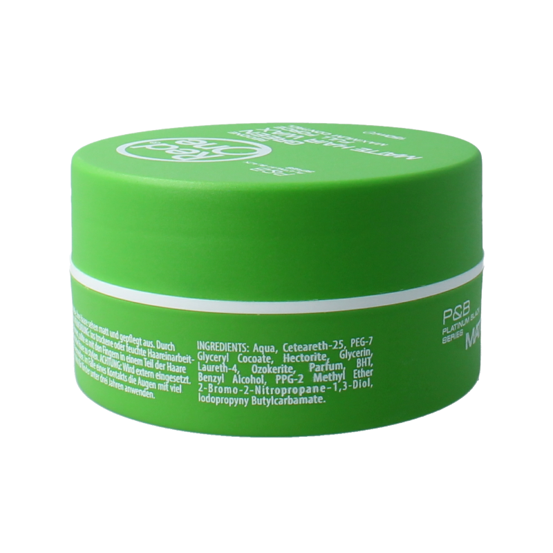 Red One Haarwax green matte wax 150 Milliliter