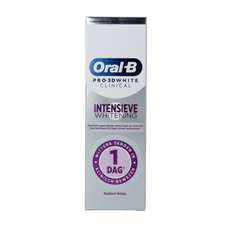 Oral B Tandpasta 3D white clinical radiant 75.00 Milliliter