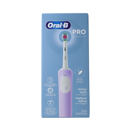 Oral B Vitality pro protect lila 1.00 Stuks