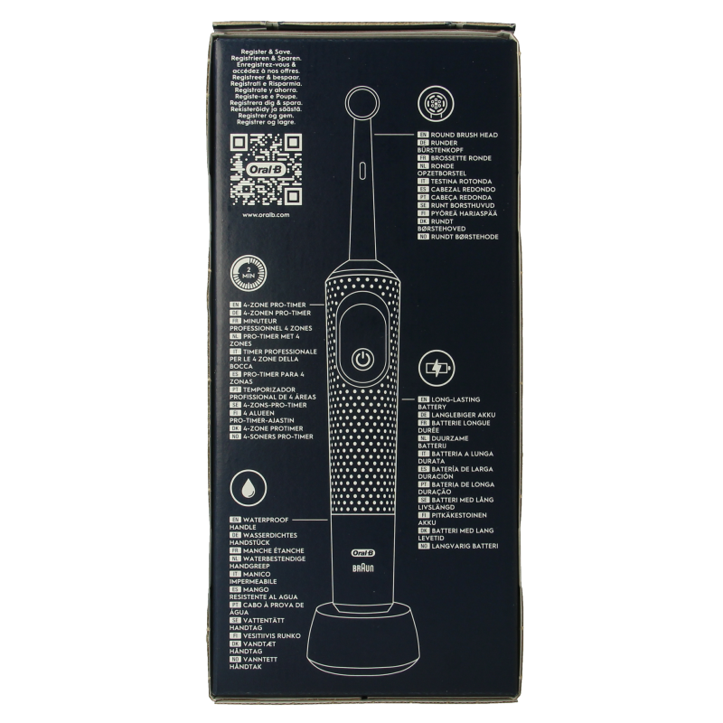 Oral B Vitality pro protect lila 1 Stuks