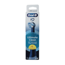 Oral B Opzetborstels ultimate clean black 4 Stuks