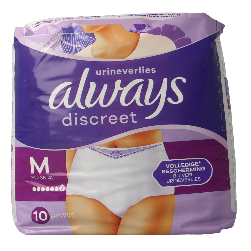 Always Discreet broekje plus maat M 10 Stuks
