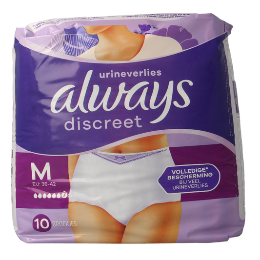 Always Discreet broekje plus maat M 10 Stuks