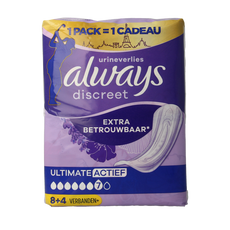 Always Discreet ultimate active 12 Stuks